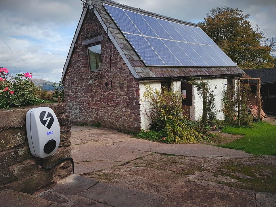 EVCP at Middle Ninfa Bunkhouse, Abergavenny