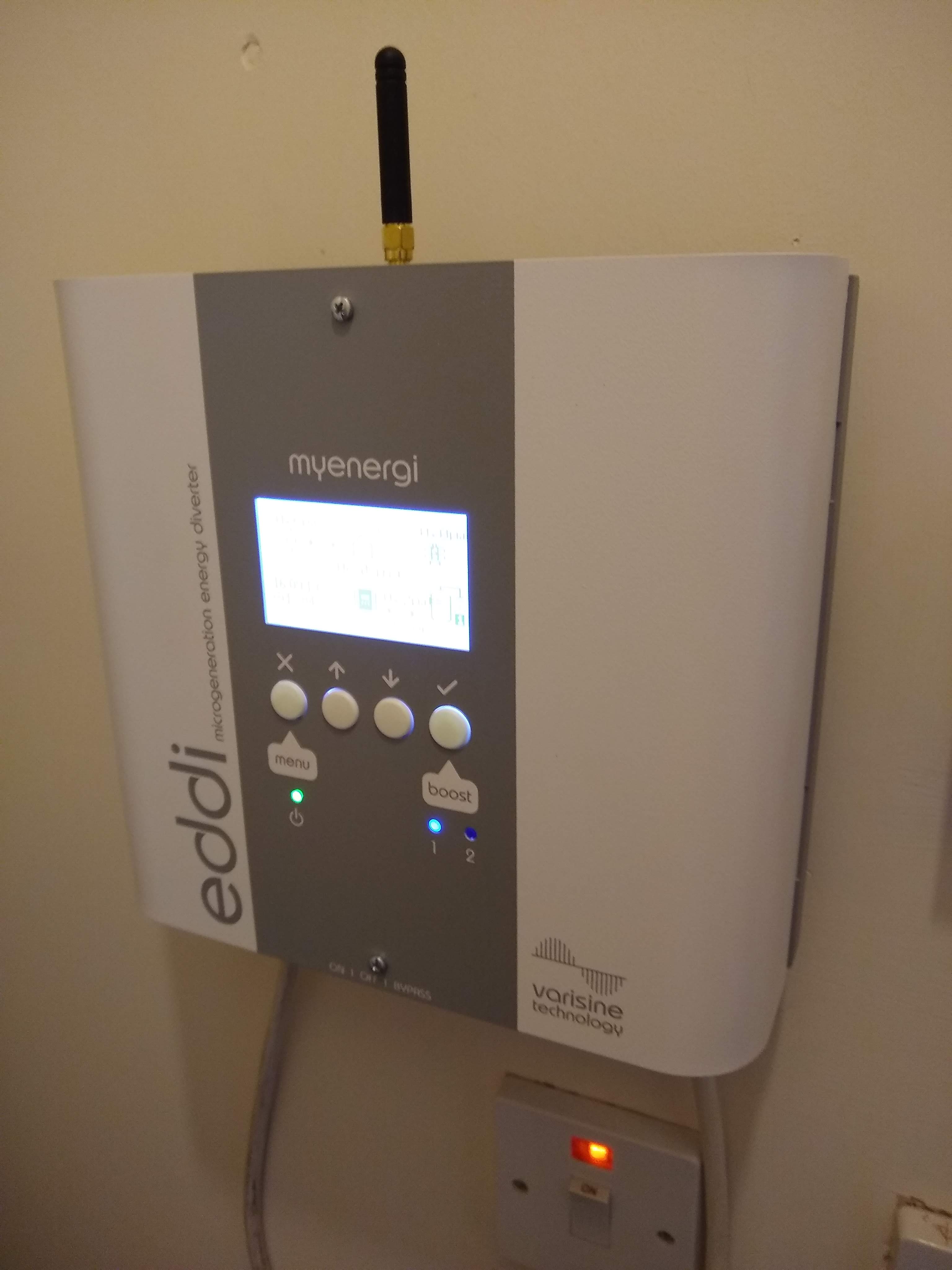 myenergi eddi hot water diverter solar pv