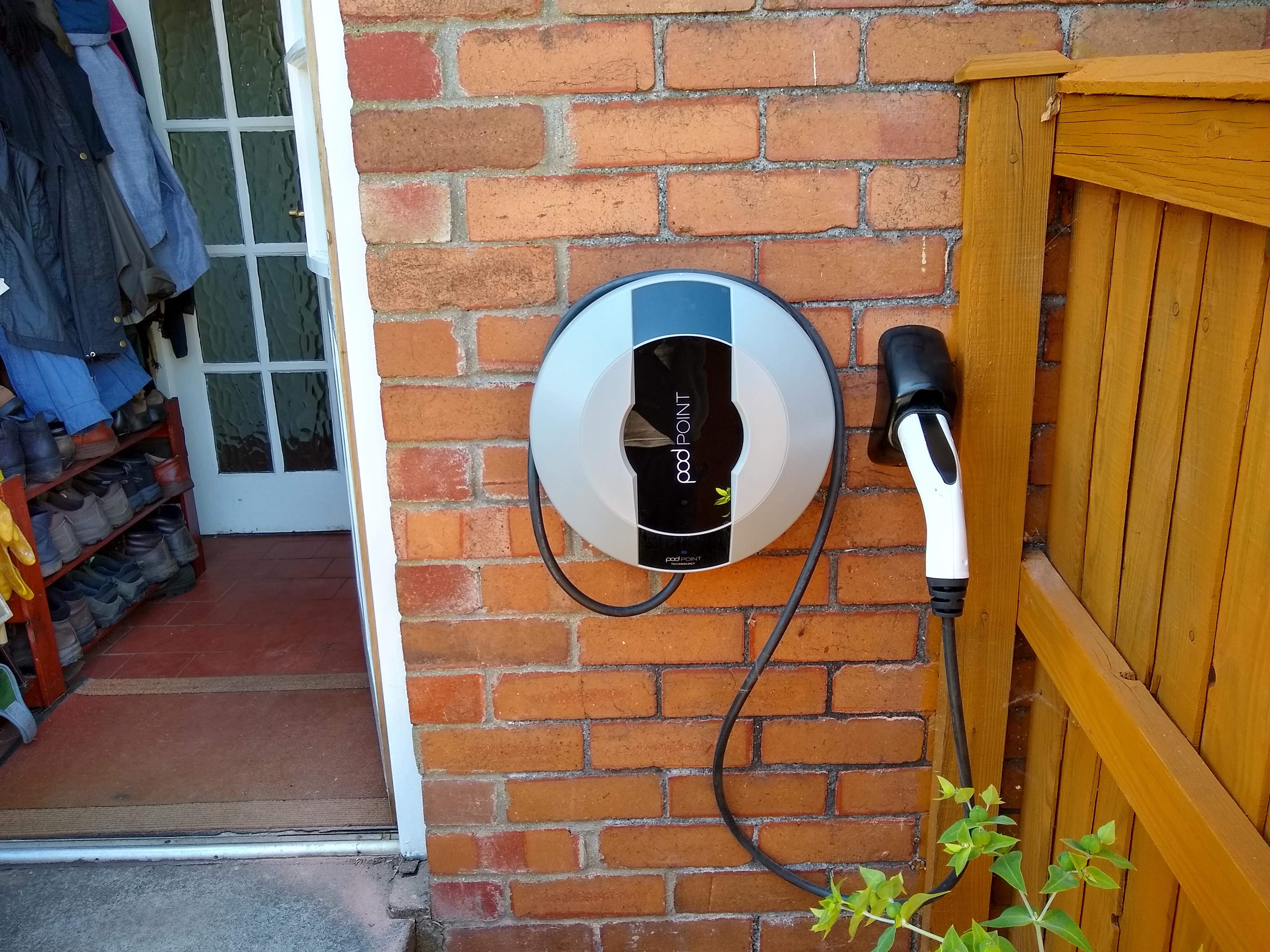 Pod Point 7kW EV charger PG Electrics