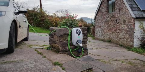 Electric car charger installer in Cwmbran Wales