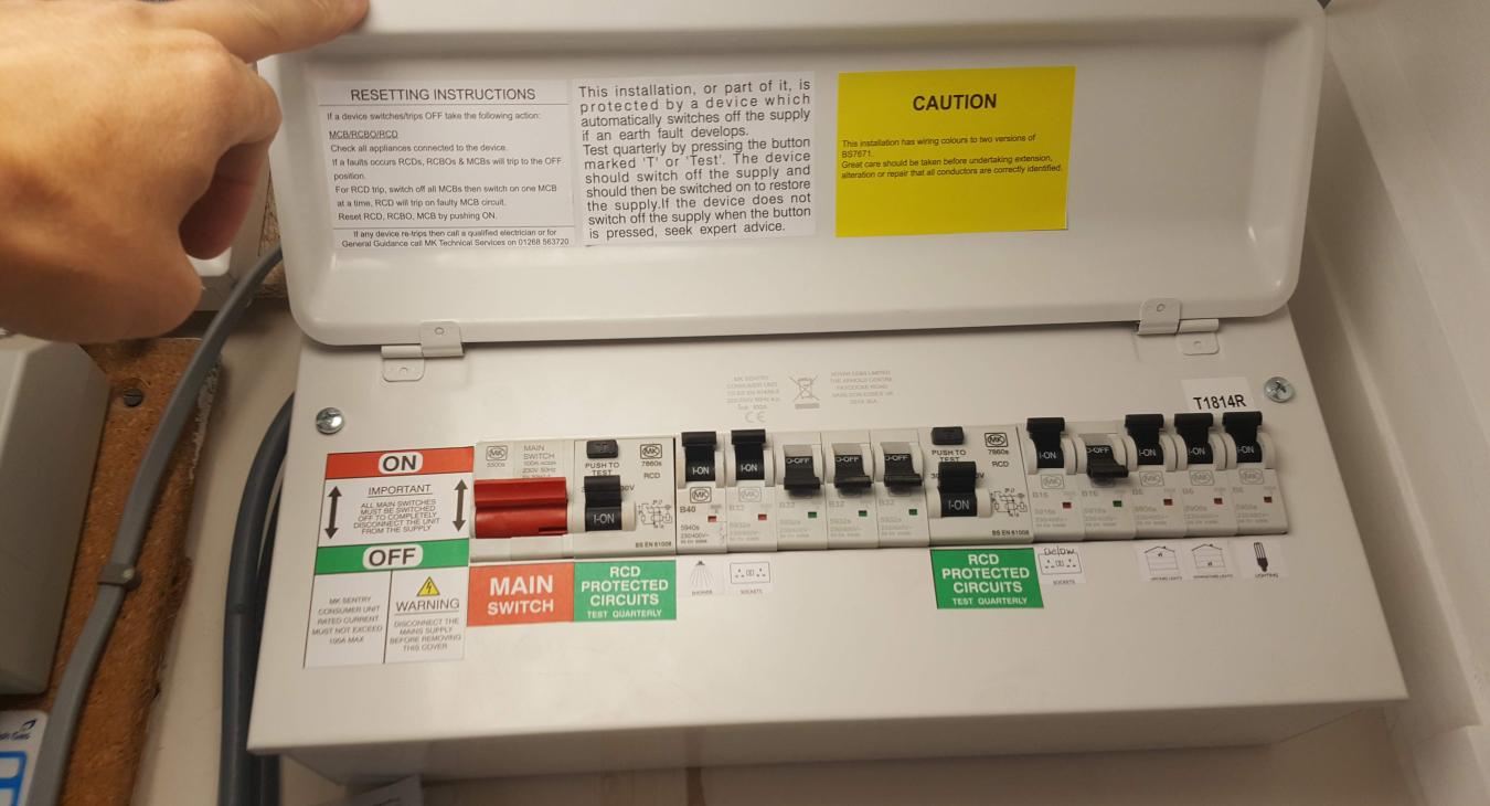 consumer unit replacement in cwmbran