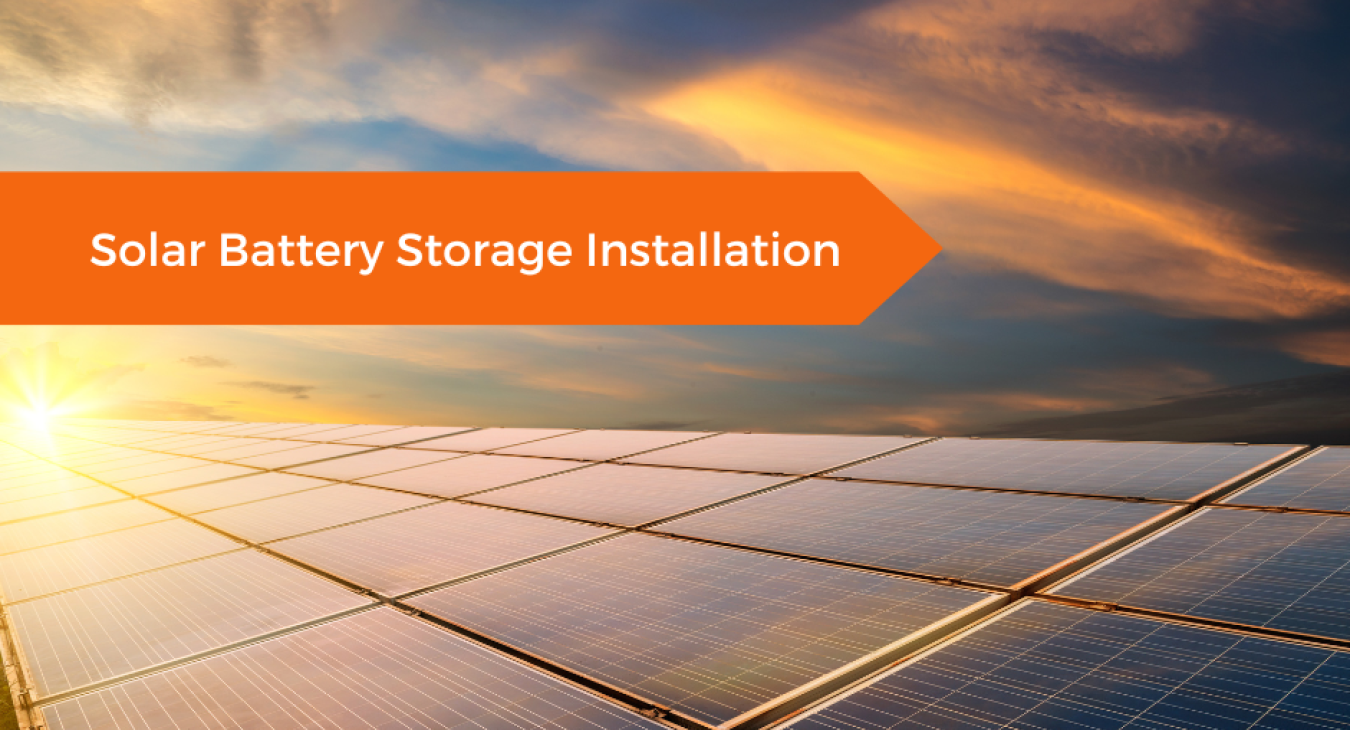 Solar Battery Storage Installation 