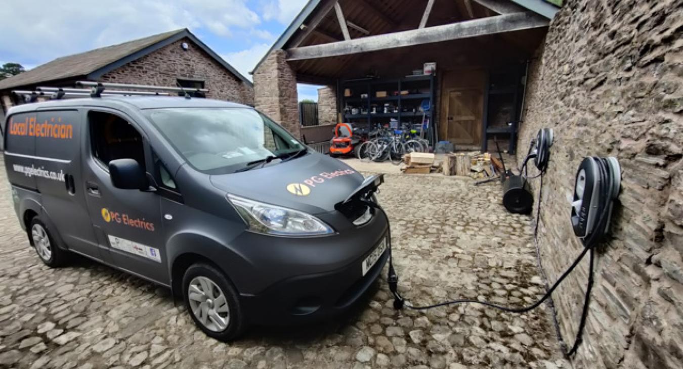 Electric car charger installer in Cwmbran